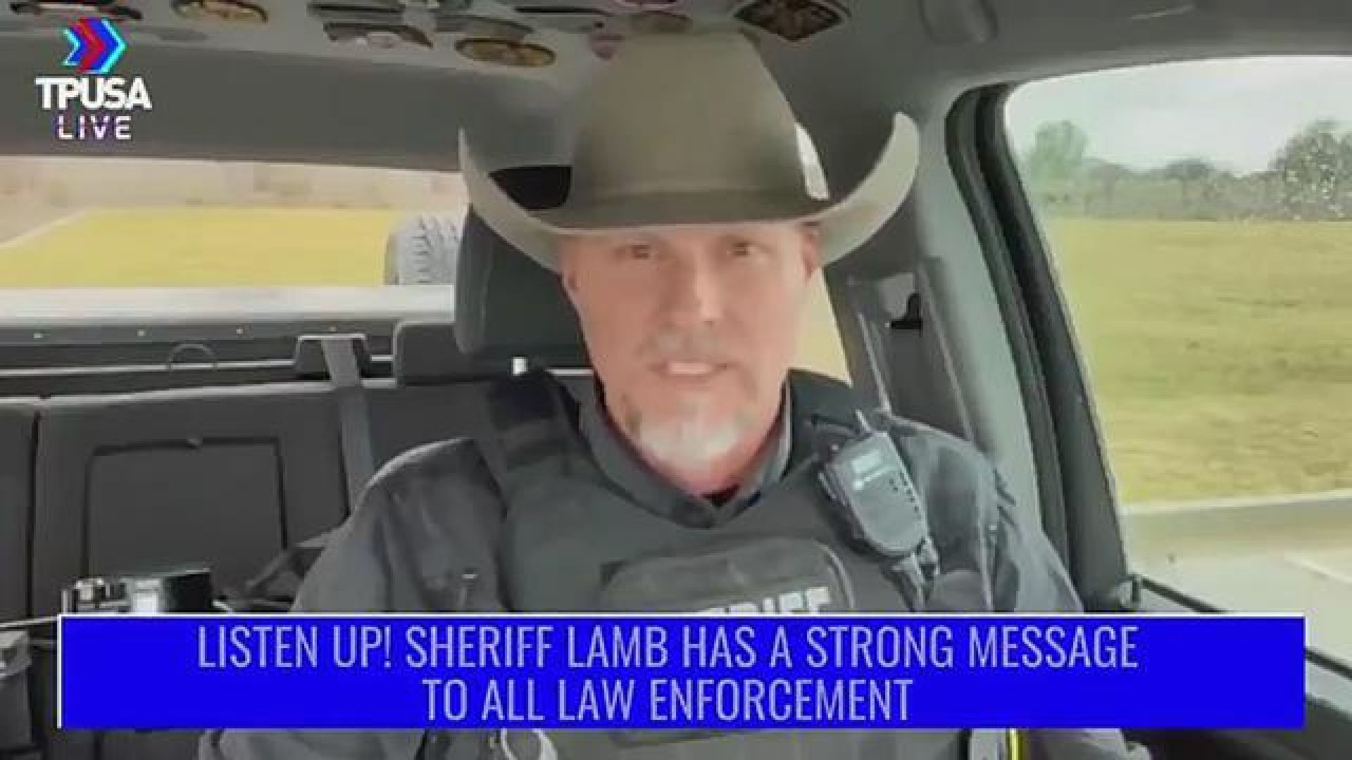 A SHERIFF IN ARIZONA HAS A STRONG MESSAGE FOR THOSE IN LAW ENFORCEMENT