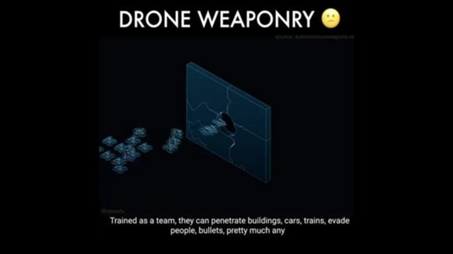 ⁣DRONE WEAPONRY: ONE OF THE MOST FRIGHTENING THINGS YOU WILL SEE